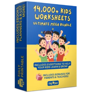 Kids Worksheet Bundle Download