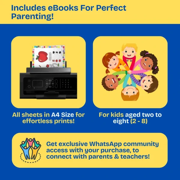 Kids Worksheet Bundle Download Digizipp